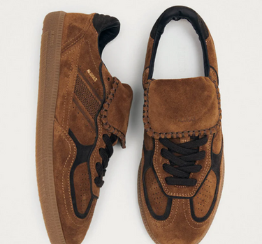 TB.490 CLUB SUEDE BROWN LEATHER SNEAKERS