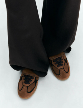 TB.490 CLUB SUEDE BROWN LEATHER SNEAKERS