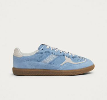 TB.490 RIFE CORNFLOWER BLUE CREAM LEATHER