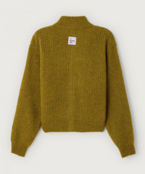 WOMEN'S CARDIGAN EAST- GREEN