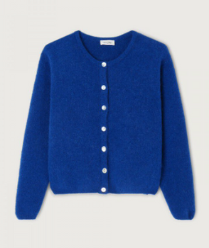 VITO CARDIGAN-- ROYAL BLUE