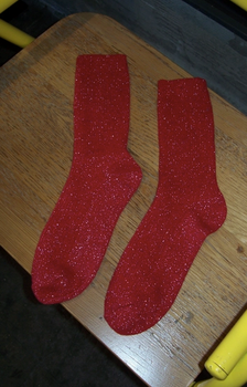 Winter Sparkle Socks