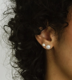 Keshi Pearl Studs