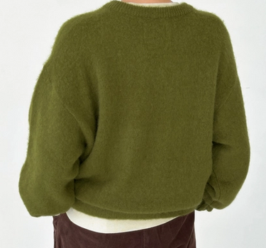 James Mohair Sweater- Leaf