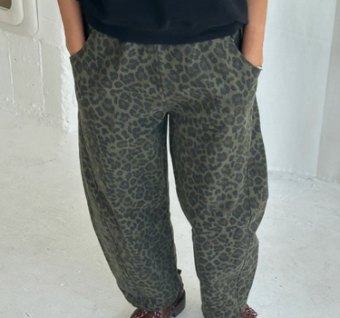 ARC PANTS- FERN LEOPARD