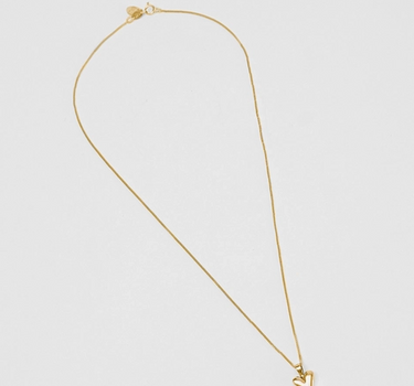 Baby Heart Necklace in Gold