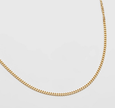 Curb Chain in Gold