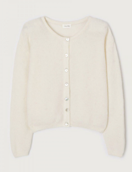 VITO CARDIGAN-- BLANC