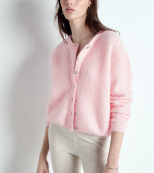 VITO CARDIGAN-- DRAGEE