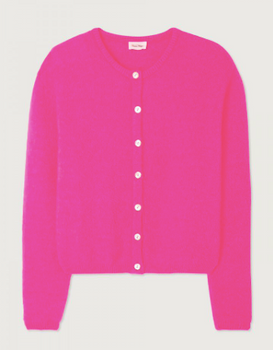VITO CARDIGAN-- NEON PINK