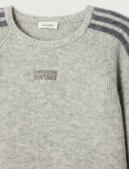 WOMEN'S JUMPER VITOW- MELANGE LIGHT GREY