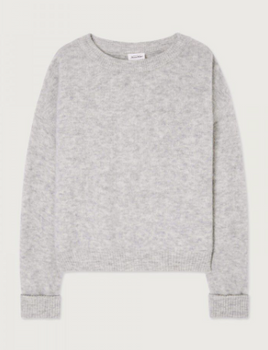 VITO PULLOVER- MELANGE LIGHT GREY