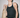 Bridget Ringer Halter Tank- Black