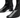 Berlin Rift Black Leather Ankle Boots