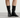 Berlin Rift Black Leather Ankle Boots