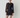 BRITT GREY ASYMMETRIC SHORT DRESS