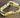 Metallic Abstract Design Hair Claw GOLD