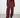 SILK NYLON SPLIT TRACK PANT IN AUBURN