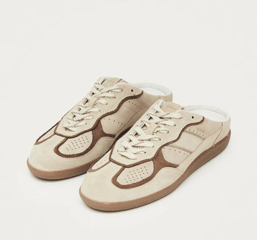 TB.490 MULE CREAM LEATHER SNEAKERS