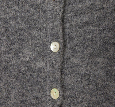 VITO CARDIGAN-- ACIER CHINE