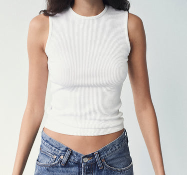 Binx Tank in White