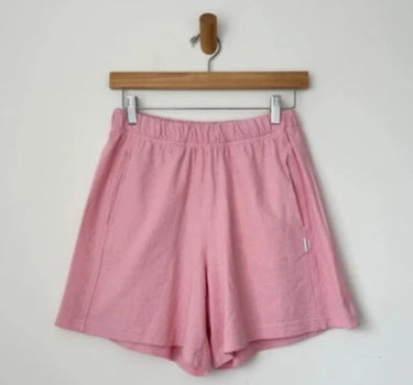 Flared Basketball Shorts- Pink