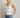 maria - v neck blondie - white