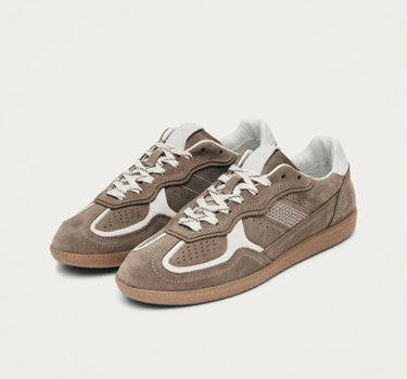 TB.490 RIFE TAUPE LEATHER SNEAKERS