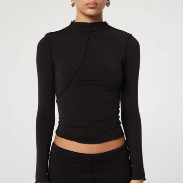 ZANE TOP- BLACK