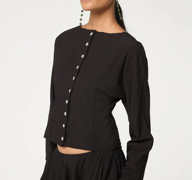 ZHADE TOP- BLACK