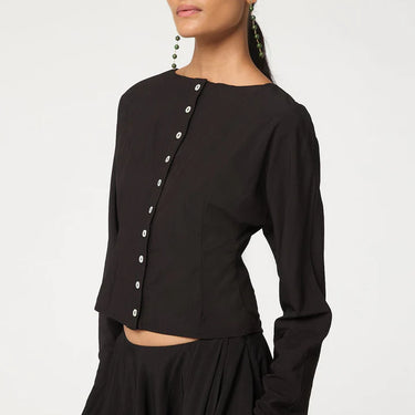 ZHADE TOP- BLACK