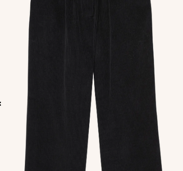 Cord Pleated Trouser