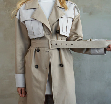 Frederique Long Trenchcoat