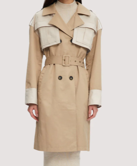 Frederique Long Trenchcoat